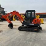 Original Doosan DH55 Mini Excavator - Image 4
